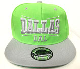 Snapback Cap Dallas grün-silber