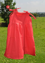 Pünktli- Kleid in rot