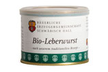 Echt Hällische Dosenwurst: Bio-Leberwurst