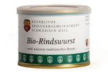 Echt Hällische Dosenwurst: Bio-Rindswurst