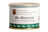 Echt Hällische Dosenwurst: Bio-Bierwurst