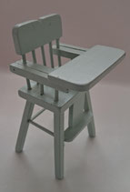 Nursery Mint Green Wooden Baby High Chair