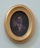 Oval  Framed Picture