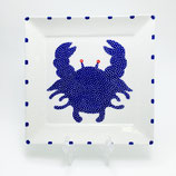 Mystic Crab Square Plate - Extra Large (11.75")