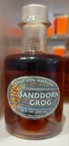 Sanddorn Grog in der Apotheker Flasche 40% Vol.