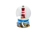 Schneekugel mit Amrum Leuchtturm