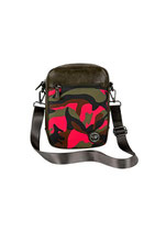 Messenger Bag Crazy Camo pink