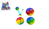 Flummi-Regenbogen-Fußball, ca. 7 cm