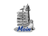Metall Magnet Wegweiser Amrum