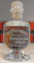 Sanddorn Geist in der Apotheker Flasche 40% Vol.