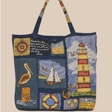 Shopper, Gobelin maritim "Leuchtturm"