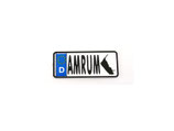 Magnet "Amrum" Autoschild mit Insel