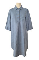 YAL FANDA Leinen Kleid, lässig, leicht & stilvoll