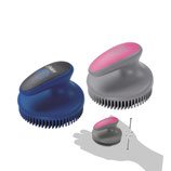 32743-26 Gumminoppenstriegel Grob - Oster (Farbe: Blau)
