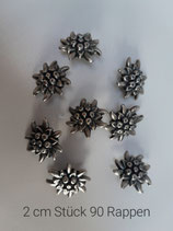 Edelweiss Knöpfe 2cm