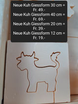 Neue Kuh Giessform