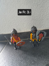 Playmobil Ritter Helm Grau