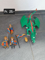 Playmobil Drachen mit Ritter
