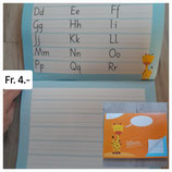 Lern Heft Buchstaben schreiben