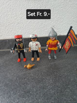 Playmobil 3er Set Ritter