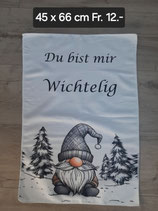 Frotteetuch Du bist mir wichtelig