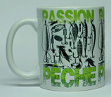 Mug sur la passion pêche