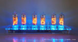 (Free shipping)Pluggable-USB Powered IN-14 6-Tube Digit NIXIE Tube Clock + Acrylic Enclosure