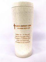 小麦秸秆麦香纤维双层带盖保温防烫杯（米色） Wheat Straw Wheat Scented Fiber Double Layer With Lid Insulation Anti-scalding Cup （Beige）