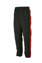 Techniker Hose mit seitliche rote Streifen 100% Polyester