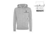 Herren - Hoodiejacke - grey - black