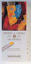 Sennelier Oil Pastels - 12 Introductory Colours
