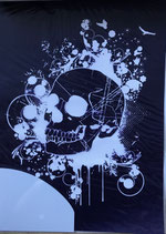 Schablone Skull - #R-45-003-00