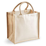 Sac coton jute