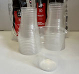 2000 bicchieri (40 file x 50 pz ) in plastica PP da 250cc (senza tacca)