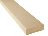 Espe, Banklatte, 28x140x2400 mm, unbehandelt, gehobelt, 3 Stück pro Packung