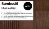 Terrassenöl, Moso Bambus, farblos, 2.5 Liter