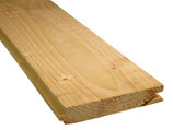 Nordische Fichte/Tanne, Rauspundbretter, 21x121x3000 mm, KD, egalisiert, Nut und Feder