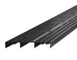Drainage (Entwässerungsrinne) und Belüftungsprofil anthrazit, 19x150x1200 mm