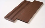 aMbooo, Bambus, Terrassendielen, 20x140x1870 mm, glatt/französisch, Ipé vorgeölt, seitlich genutet, stirnseitig Nut und Kamm, 5.61 Laufmeter pro Packung (3 Stück)