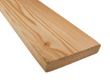 Sibirische Lärche, Terrassendielen, 27x142x5100 mm, KD, glatt/glatt -
