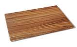 Schneidebrett, Teak (Tectona grandis), durchgehend, 45x30x1.8 cm -