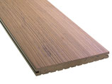 WPC Terrassendiele, Herbstbraun, grob/strukturiert, Massiv XL, 20x200x5000 mm