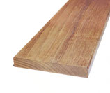 Teakholz Bretter, 19x125x1500 mm, KD, allseitig glatt gehobelt -