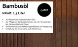 Terrassenöl, Moso Bambus, coffee, 2.5 Liter