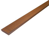 Bambus, Steckzaun-Profilbrett Acapulco, Abschlussbrett, glatt/glatt, Coffee vorgeölt, 20x90x1793 mm, mit Nut