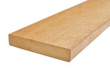Garapa, Premium, Terrassendielen, keilgezinkt, 21x145x4000 mm, KD, glatt/glatt -