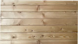 Kanadische Lärche, Rhombusleisten, 20x68x4270 mm, 15° Schräge, Kanten gerundet, 6 Stück pro Packung -