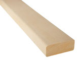 Abachi, Banklatte, 22x80x1800 mm, unbehandelt, gehobelt, 5 Stück pro Packung