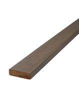 aMbooo, Bambus Abschlussleiste/Verblendung, für einen stilvollen Abschluss von Bambus Terrassen, 20x70x1870 mm, Granite Grey vorgeölt