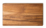 Schneidebrett, Teak (Tectona grandis), durchgehend, 30x17x1.8 cm -